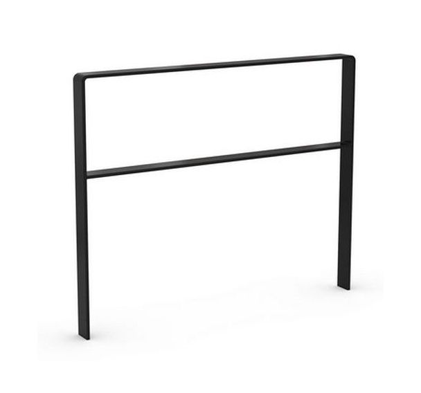 Bloc d'acier avec barre centrale 60 × 1000 × 1150 mm