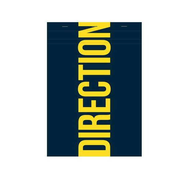 Bloc de bureau agrafé en-tête Direction 5/5 - Calligraphe