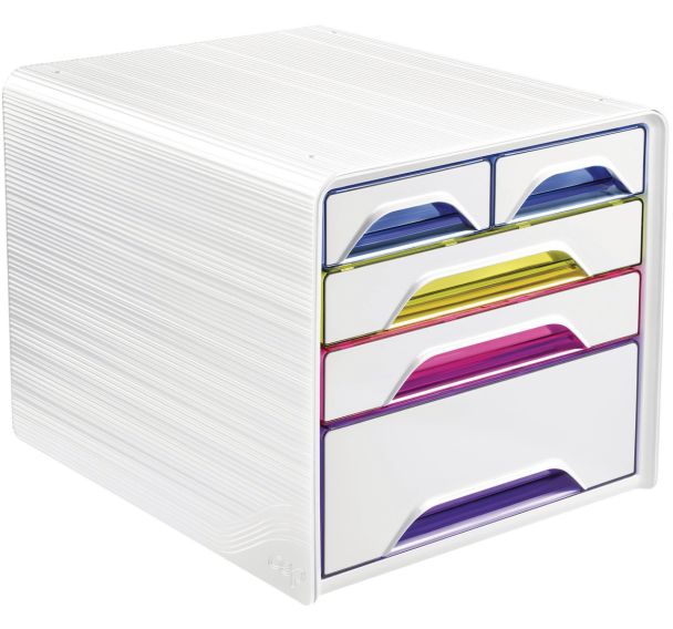 Bloc de classement 3 grands et 2 petits tiroirs - Smoove - CEP