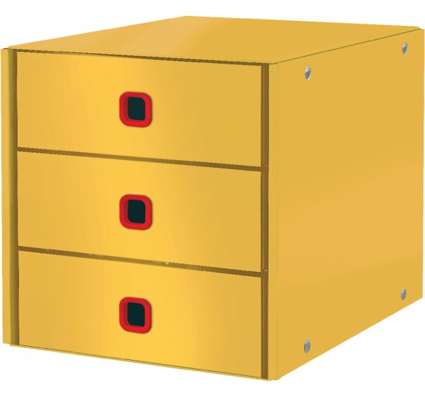 Bloc de classement 3 tiroirs Click&Store  Cosy - Leitz