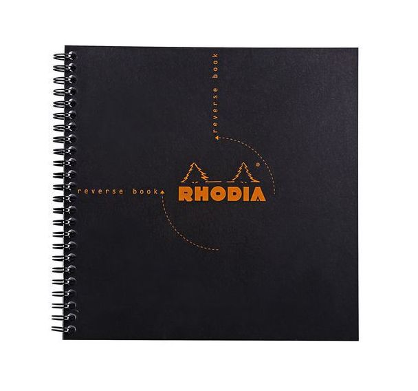 Bloc double côté reliure intégrale petits carreaux - Rhodia