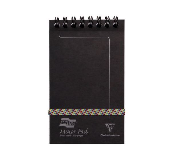 Bloc intégral europa 7,6x12,2 cm ligné 120 pages - Clairefontaine