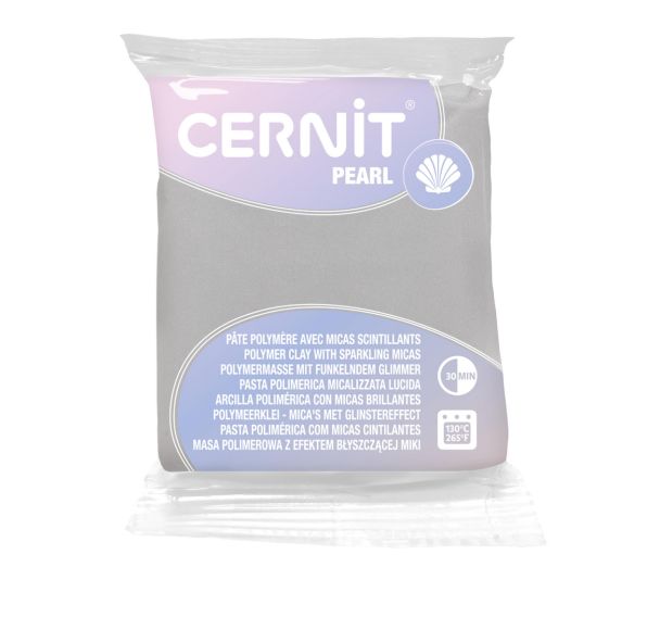 Bloc pâte polymère Pearl 56g - Cernit