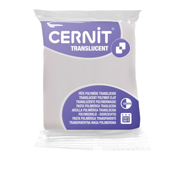 Bloc pâte polymère Translucent 56g - Cernit