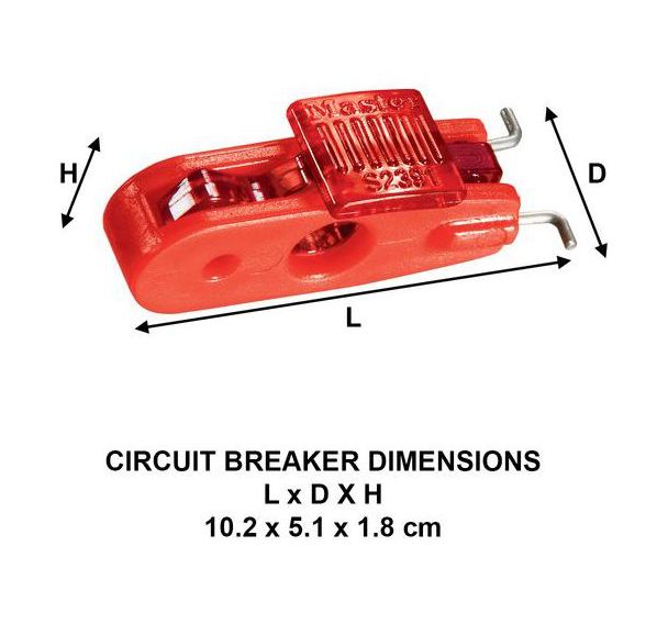 Bloque disjoncteur nº2391 - Master Lock