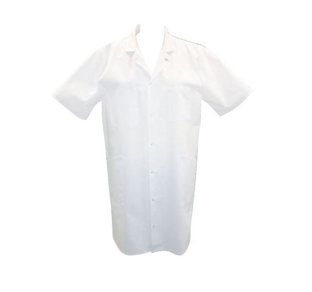 Blouse mixte - Agalo - Blanche - Manches courtes