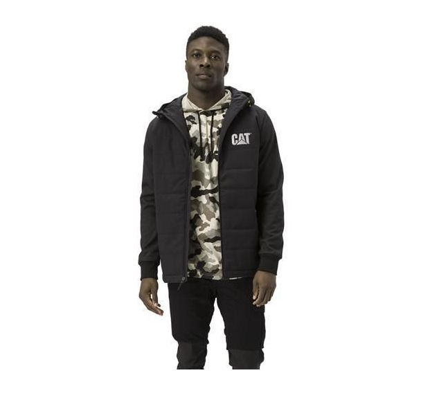 Blouson Tech Hybrid - Noir - Caterpillar