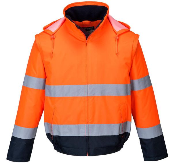 Blouson haute-visibilité 2-en-1 doublé C464 - Portwest
