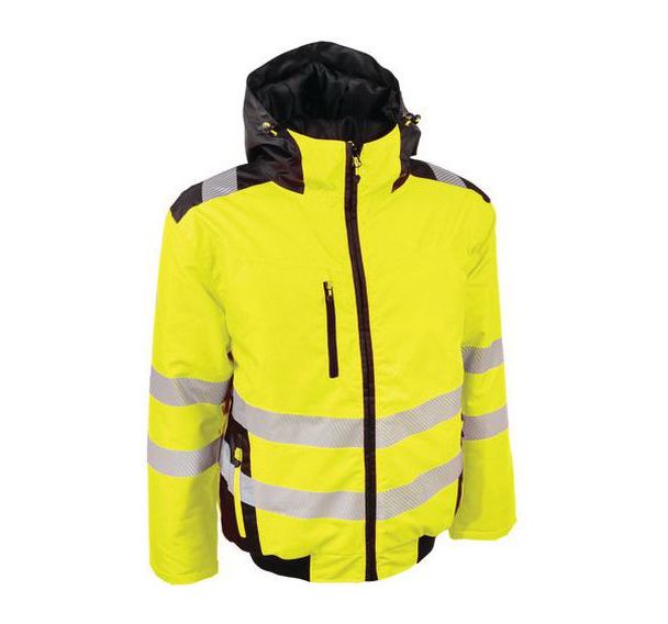 Blouson haute visibilite intemperies jaune Type aviateur - Singer Safety