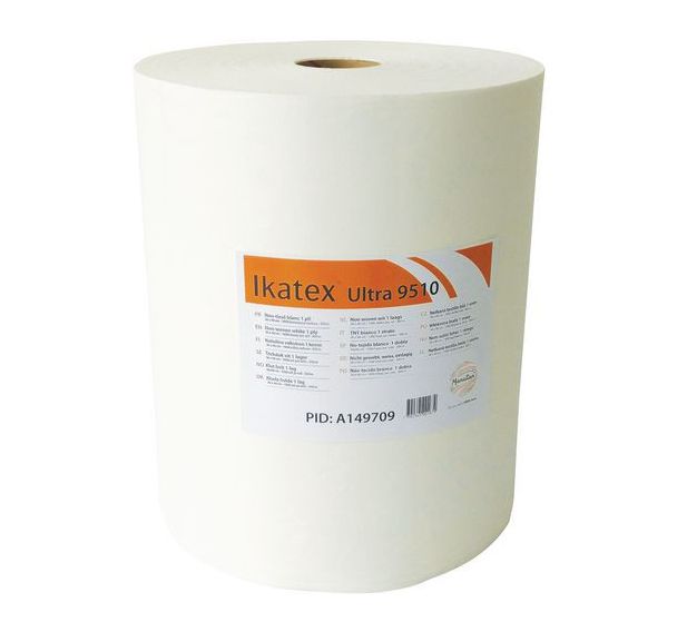Bobine chiffons non-tissé blanc 1 pli - Ikatex