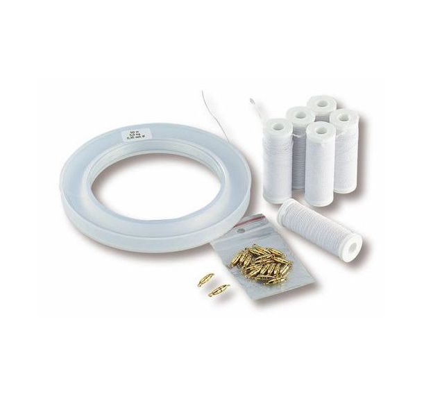 Bobine élastique très fin blanc (Boîte de 12)