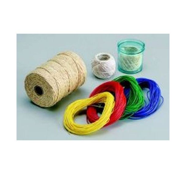 Bobine ficelle jute naturelle, 3 brins 1 kg (200 m env.)