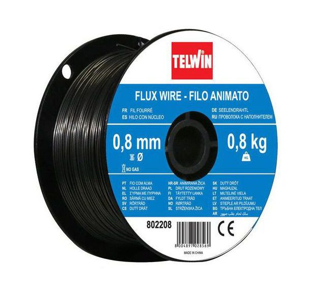 Bobine fil fourré 0,8mm 0,8kg - Agécom