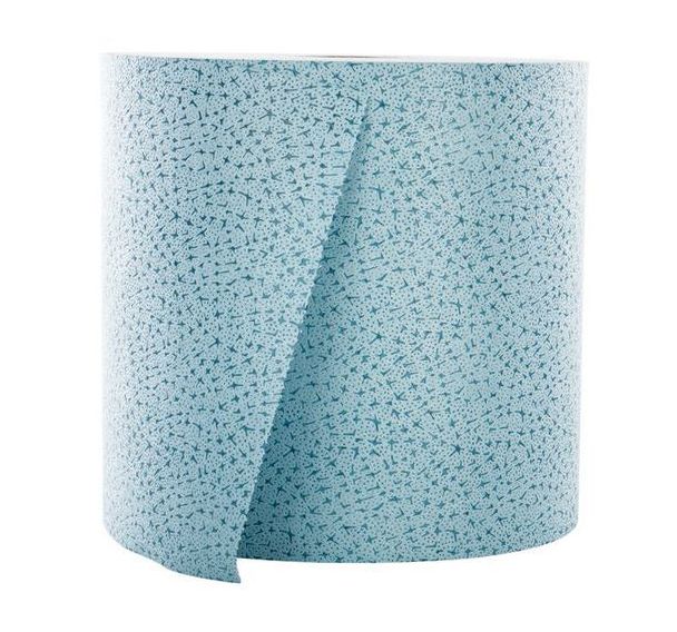 Bobine non tissé Polytex - 500 formats - Bleu - 38x32 cm - Ikatex
