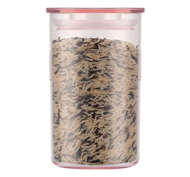 Bocal conservation en plastique, 1L-rose-Presso-Bodum