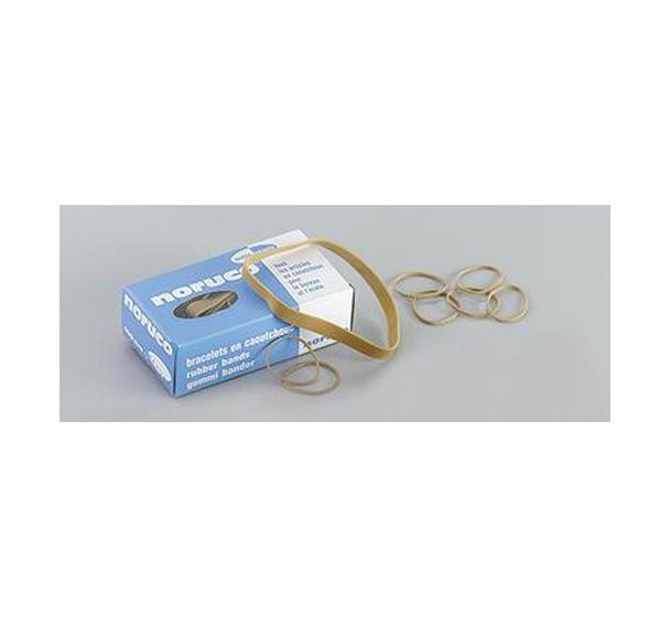 Boite 100g de bracelets élastique Ø 60 mm