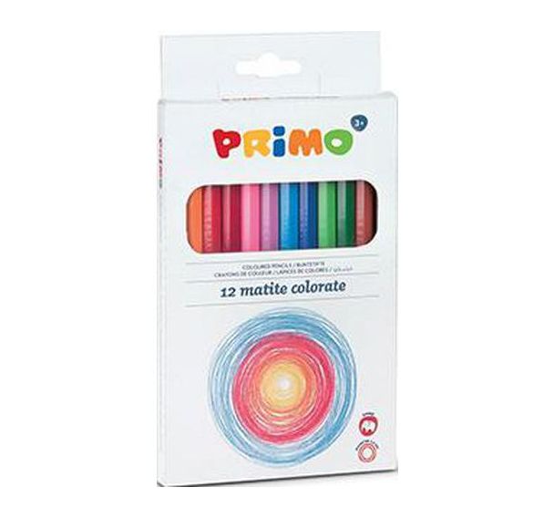 Boîte 12 crayons couleurs Mega