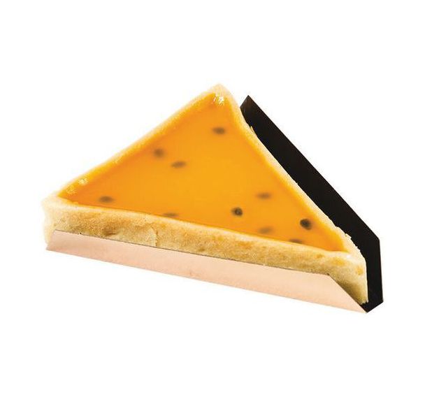 Boîte 200 fonds à part de gâteau - noir et or