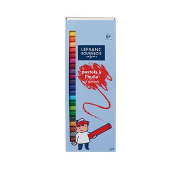 Boîte 24 pastels à l'huile Lefranc & Bourgeois