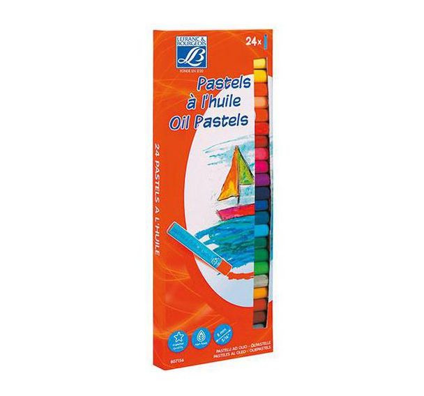 Boîte 24 pastels à l'huile Lefranc & Bourgeois