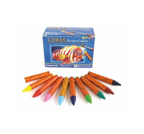 Boîte 50 aqua pastels