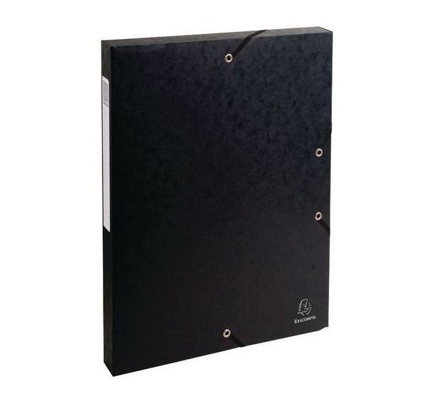 Boite Classement dos 25 Exabox carte lustrée A4
