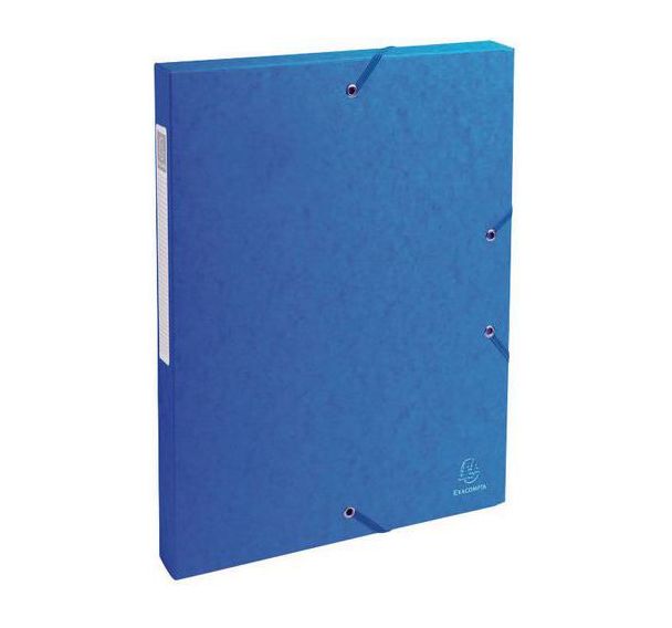 Boite Classement dos 60 Exabox carte lustrée A4