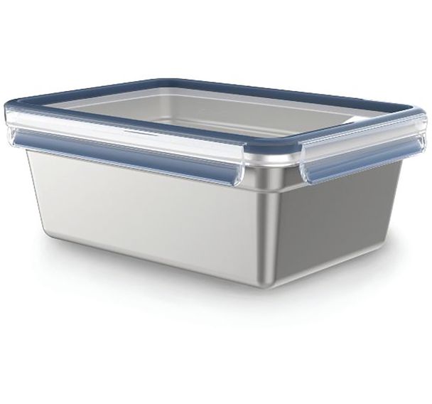 Boite Clip & Close inox rectangulaire 3 L