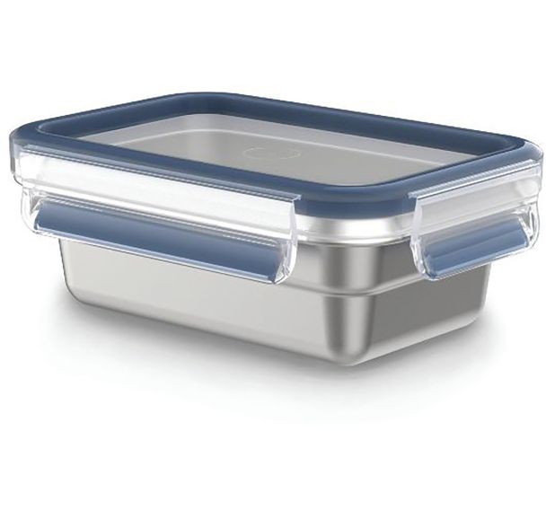 Boite Clip & close inox rectangulaire 0,5 L