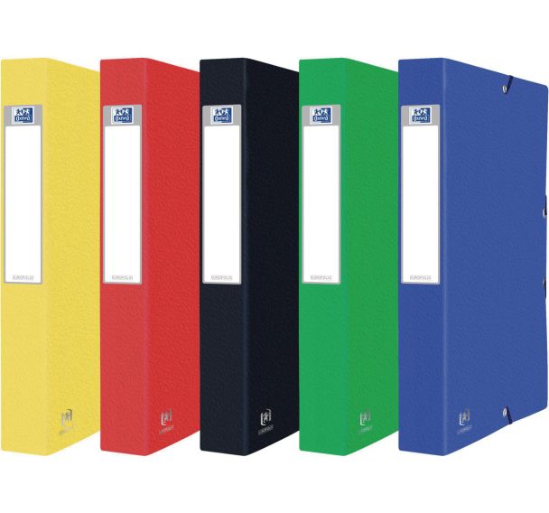 Boite Oxford Eurofolio+ 24x32 Dos 40mm - Assorti