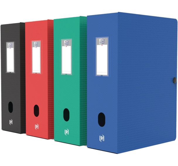 Boite Oxford Memphis 24x32 D100 PP Assorti Classique