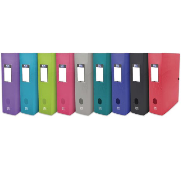 Boite Oxford Osmose 24x32 Dos 80mm Polypro - Assorti
