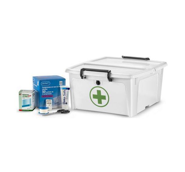 Boite à Pharmacie 20L ouverture frontale - CEP