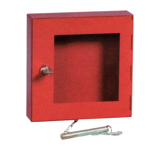 Boîte à clé de secours Rouge