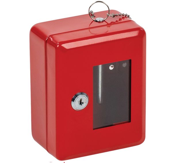 Boîte à clé de secours rouge - Manutan