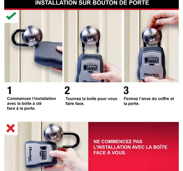 Boîte à clés à combinaison 5400EURD - Master Lock