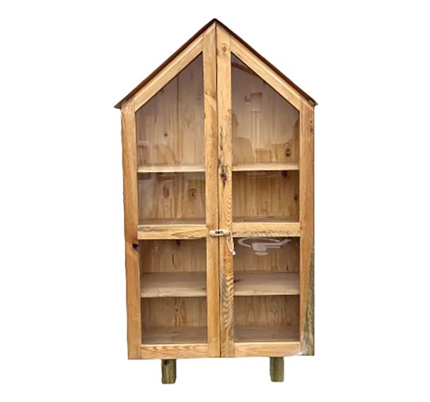 Boite à livres Armoire sur pieds traitement au saturateur