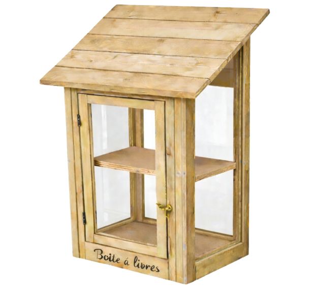 Boite à livres murale 0,67 m x 0,47 m