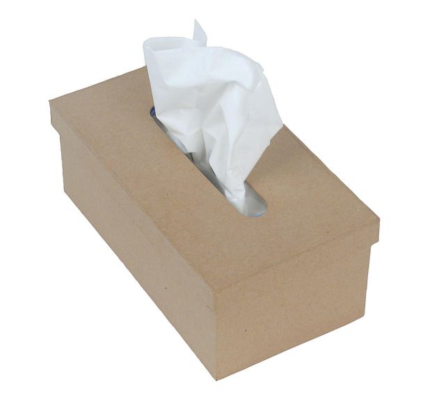 Boite à mouchoirs 14x25x9cm (Lot de 4)