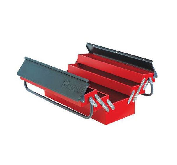 Boîte à outils 5 compartiments bi-colore - Mob