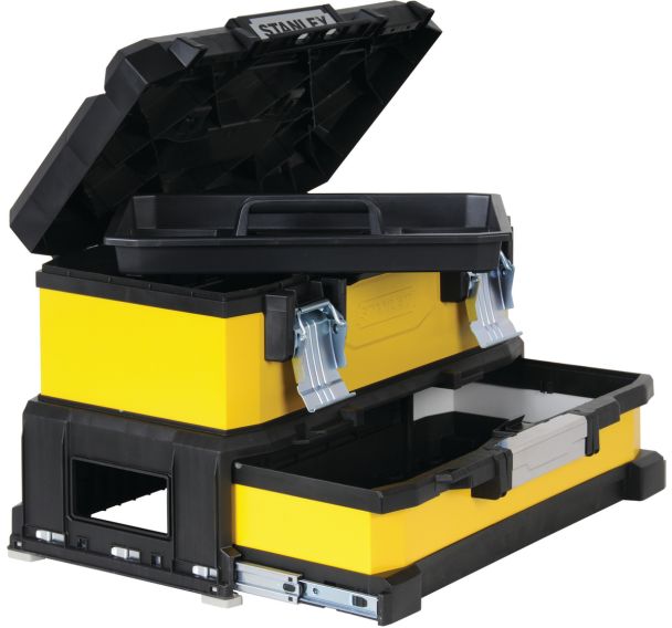 Boîte à outils à tiroir bimatière 51 cm