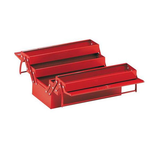 Boîte à outils métallique 5 cases _ SAM-593-SBV