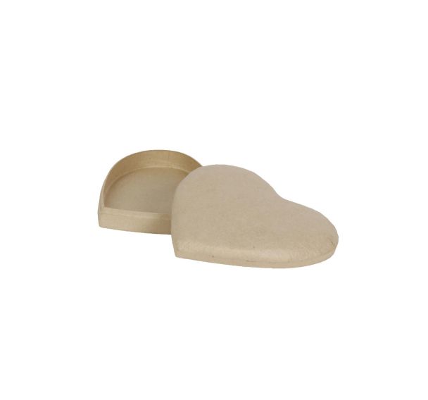 Boîte cœur bombée (Lot de 4)