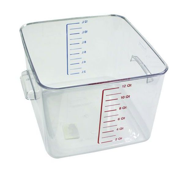 Boîte carrée de stockage 11,4 L Rubbermaid