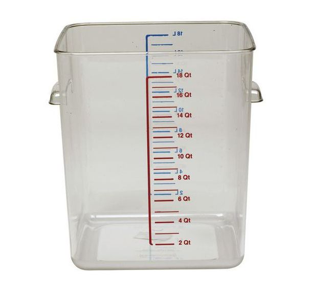 Boîte carrée de stockage 17 L Rubbermaid
