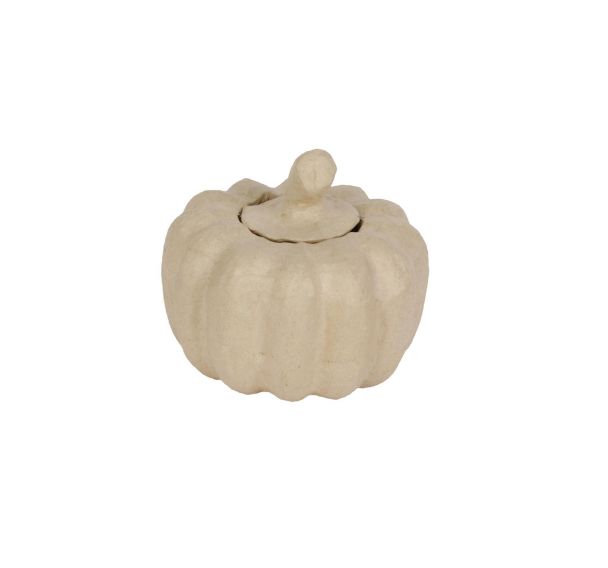 Boite citrouille 15x15x13cm (Lot de 4)