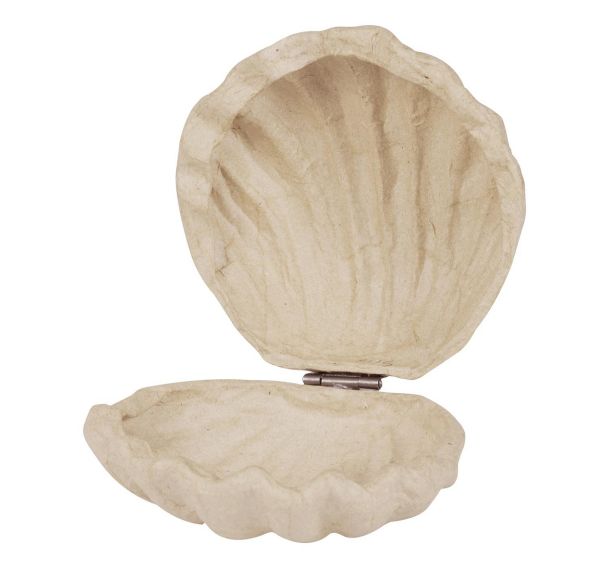 Boîte coquillage 12x12x5cm (Lot de 4)