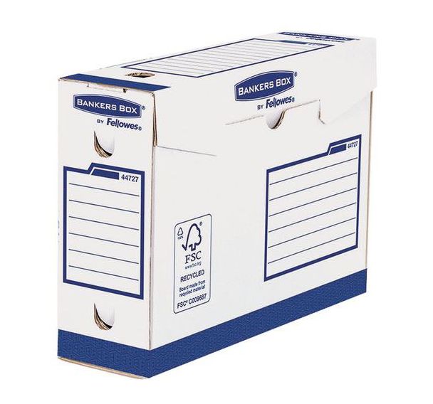 Boîte d'archive manuelle Bankers Box Heavy Duty A4+