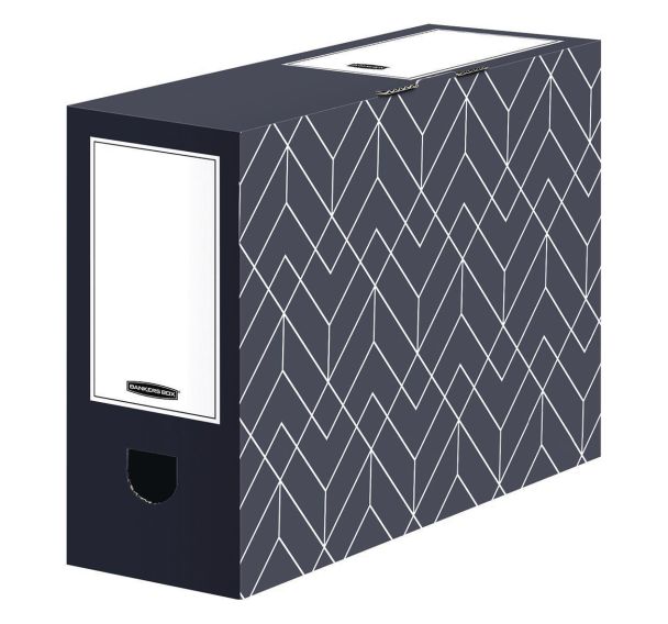Boîte d'archives Déco - Dos largeur 100 mm - Bankers Box