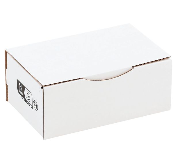 Boîte d'expédition carton - Éco - Blanc
